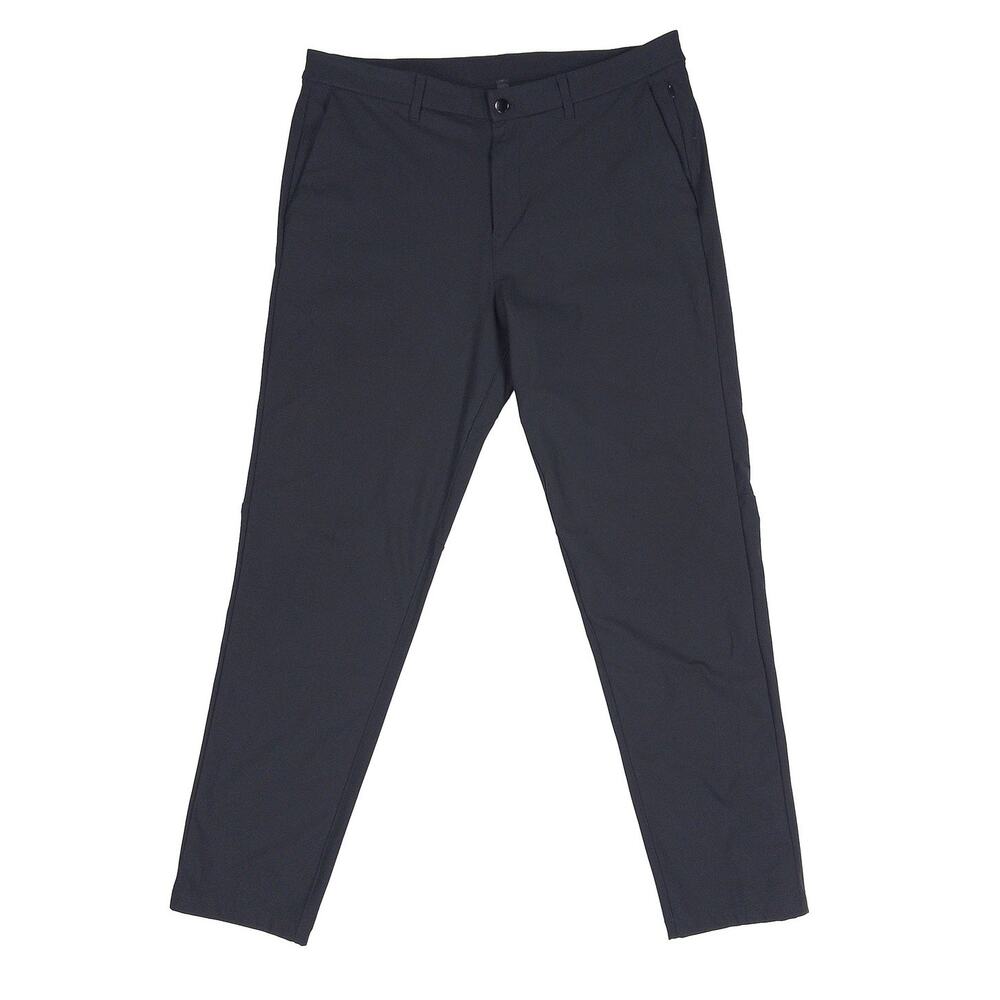 Lululemon Commission Pant Men 38 x 31 Black Warpstreme Chino Golf Work Travel